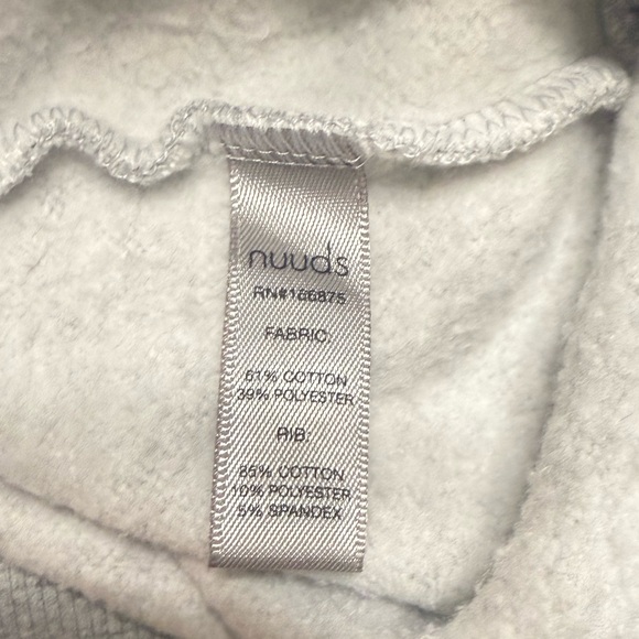 Nuuds Heather Gray Boston Crewneck Sweatshirt - Picture 4 of 7